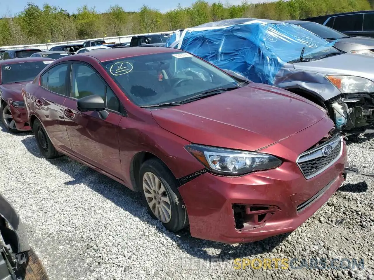 4 Photograph of a damaged car 4S3GKAA61K3621640 SUBARU IMPREZA 2019