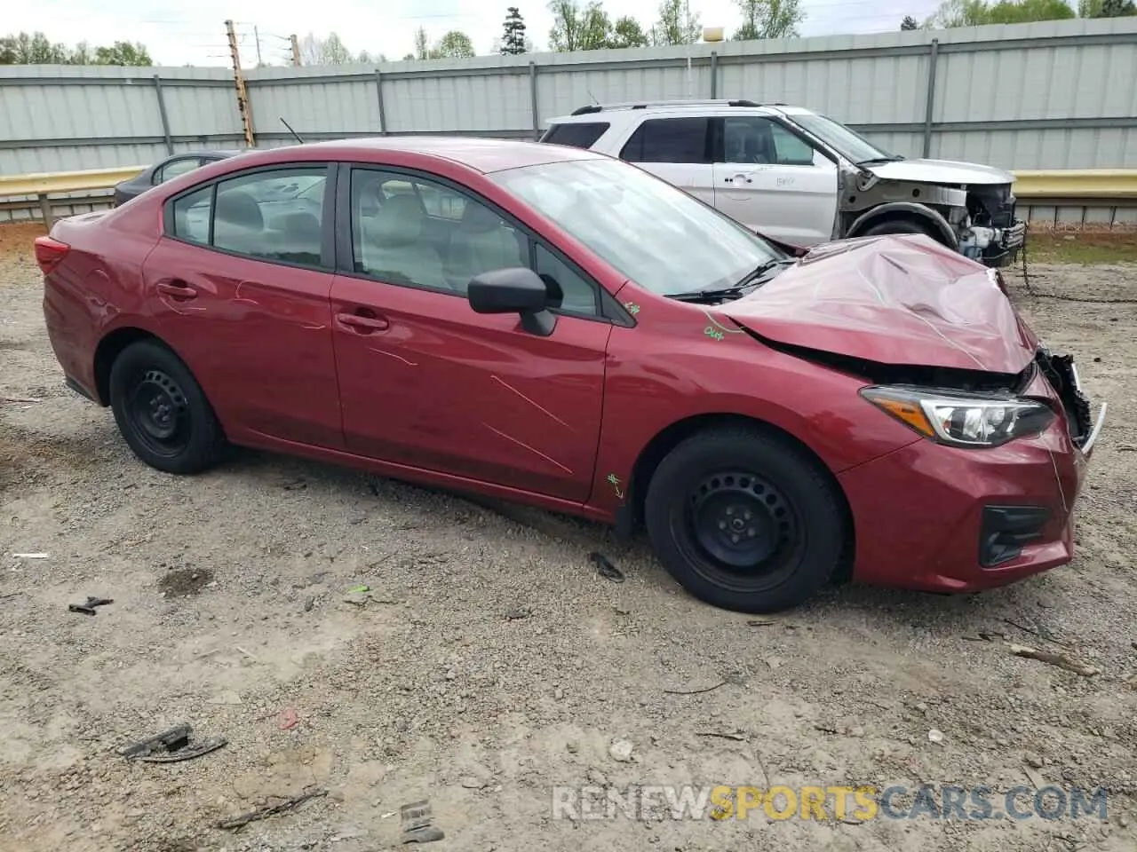 4 Photograph of a damaged car 4S3GKAA63K3610543 SUBARU IMPREZA 2019