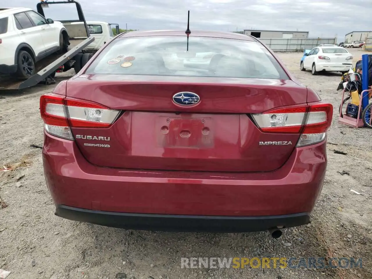 6 Photograph of a damaged car 4S3GKAA63K3610543 SUBARU IMPREZA 2019