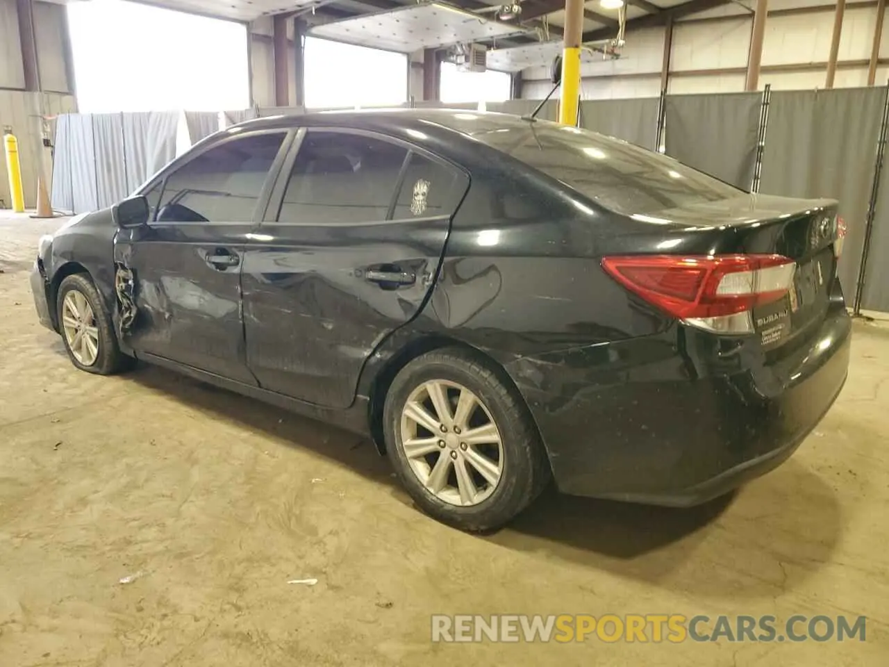 2 Photograph of a damaged car 4S3GKAA63K3620859 SUBARU IMPREZA 2019