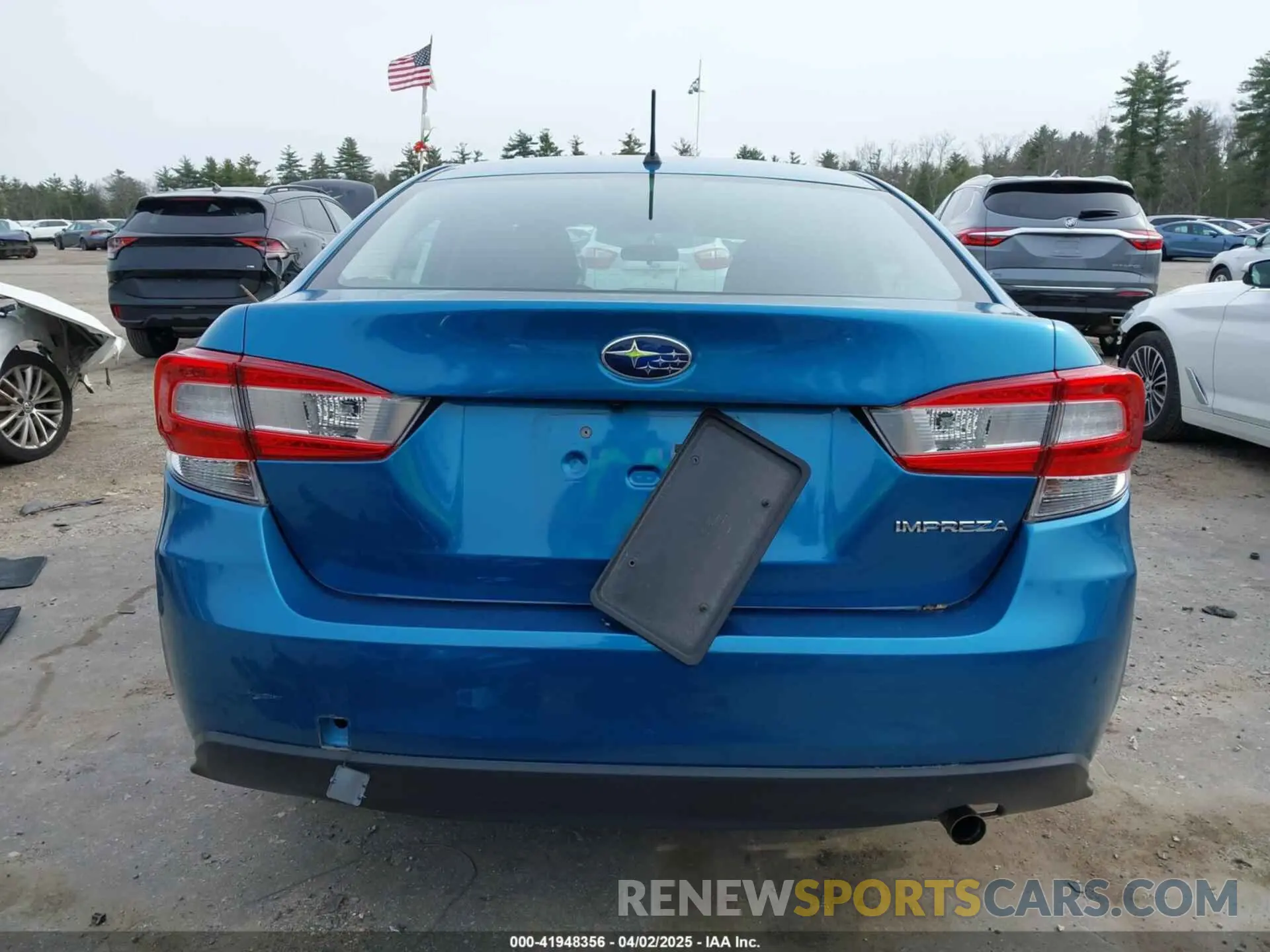 17 Photograph of a damaged car 4S3GKAA63K3628332 SUBARU IMPREZA 2019