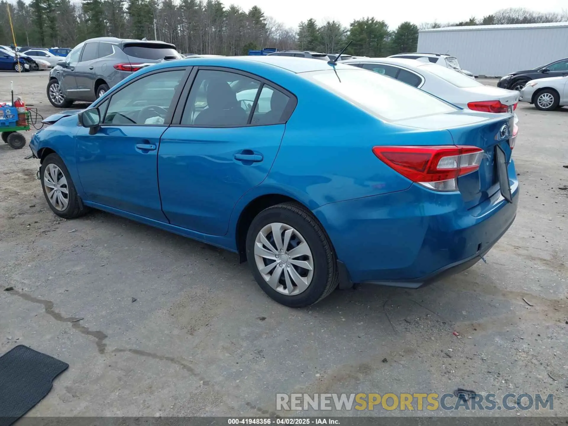 3 Photograph of a damaged car 4S3GKAA63K3628332 SUBARU IMPREZA 2019