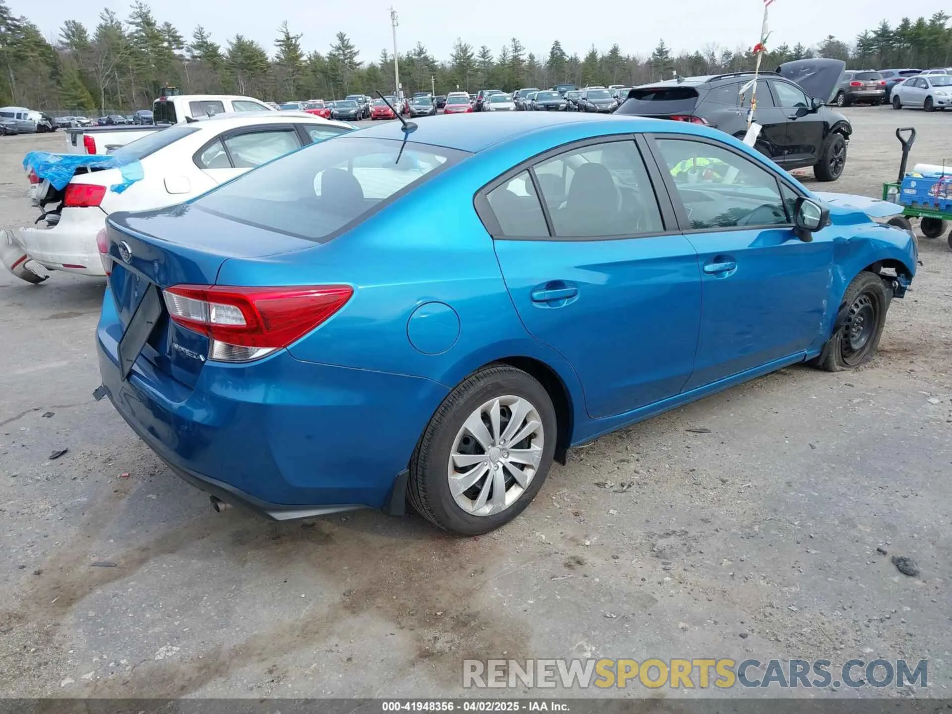 4 Photograph of a damaged car 4S3GKAA63K3628332 SUBARU IMPREZA 2019