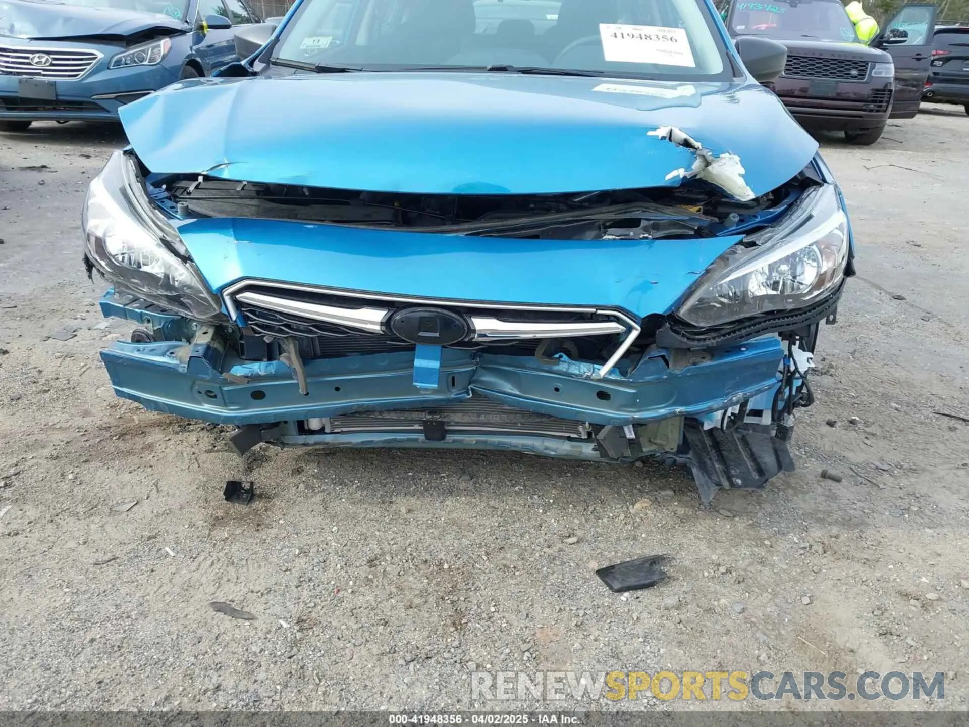 6 Photograph of a damaged car 4S3GKAA63K3628332 SUBARU IMPREZA 2019