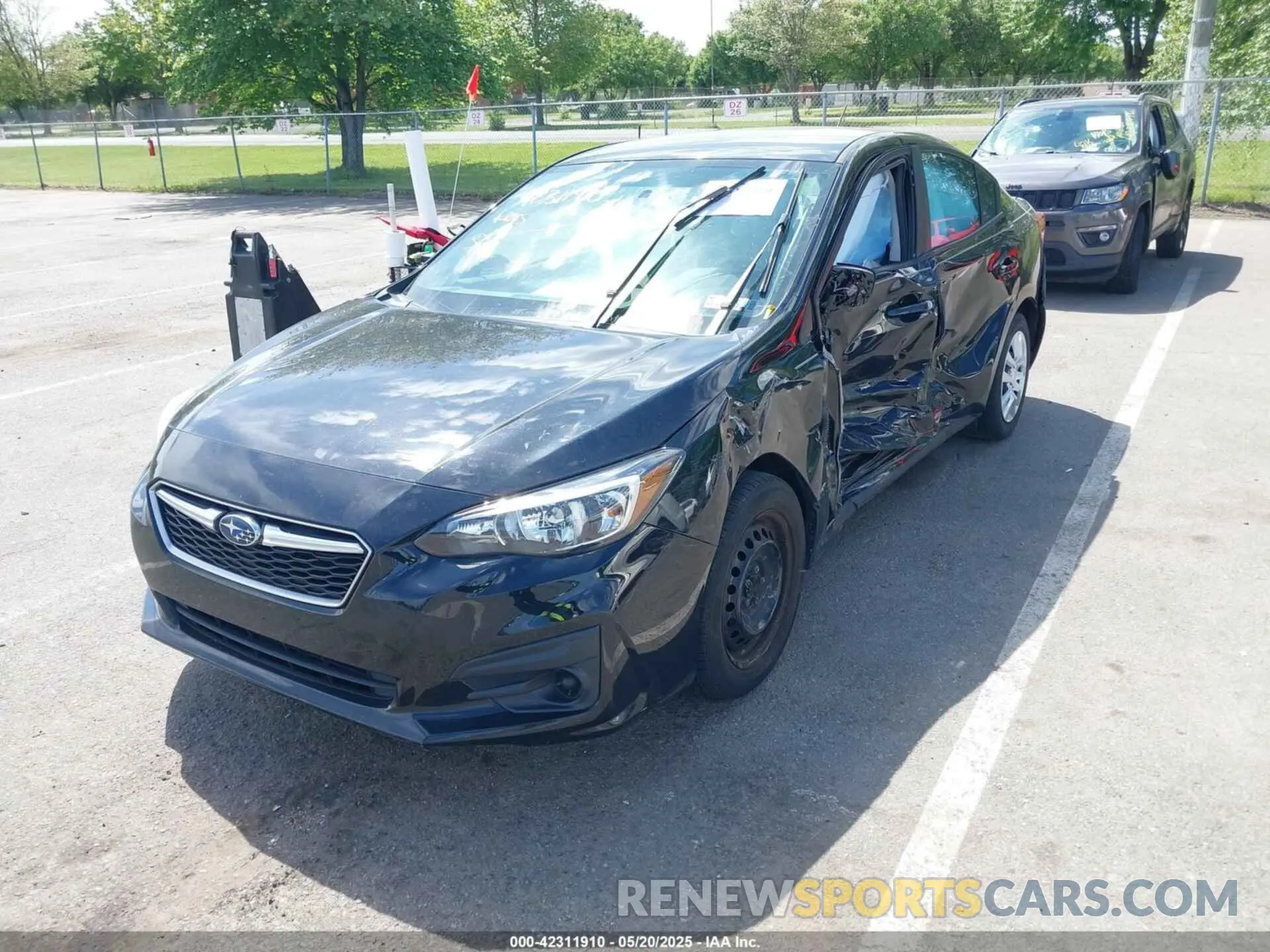 2 Photograph of a damaged car 4S3GKAA64K3627822 SUBARU IMPREZA 2019