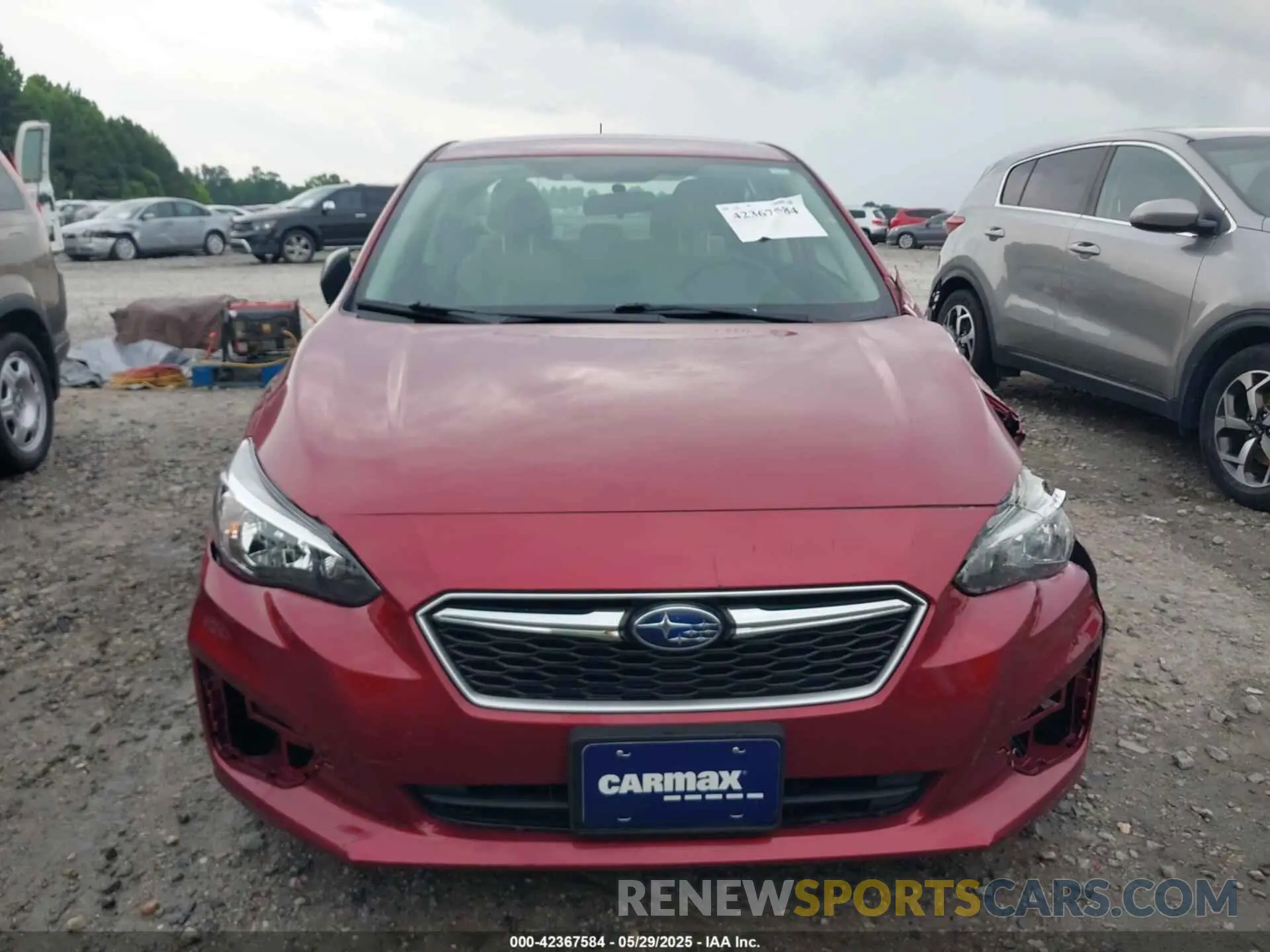 12 Photograph of a damaged car 4S3GKAA64K3628551 SUBARU IMPREZA 2019