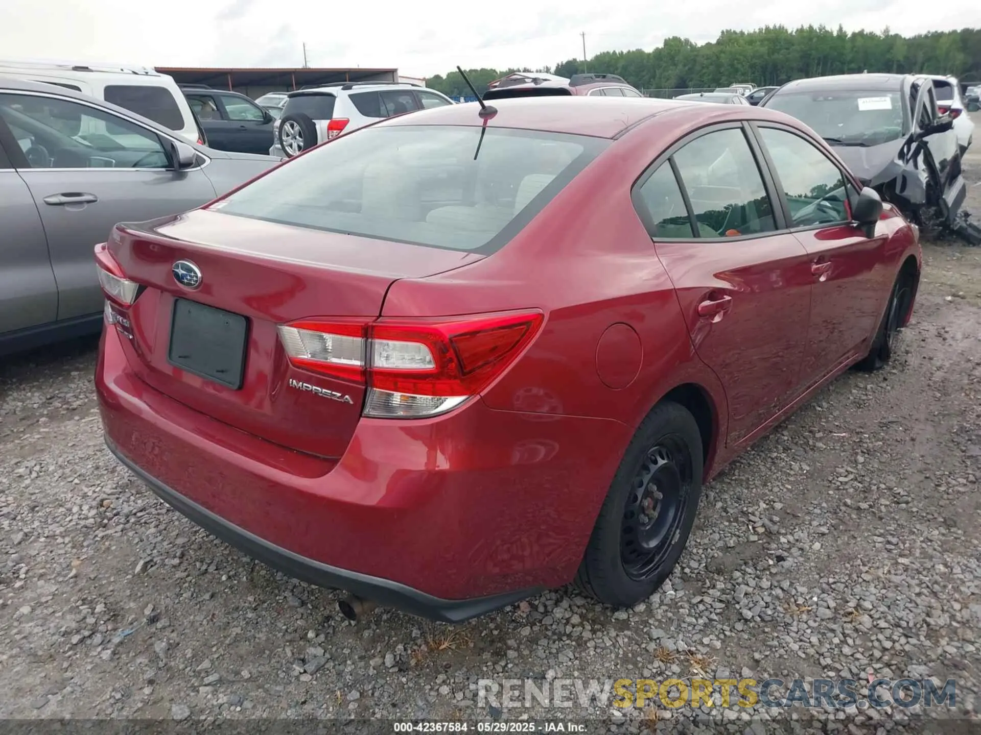 4 Photograph of a damaged car 4S3GKAA64K3628551 SUBARU IMPREZA 2019