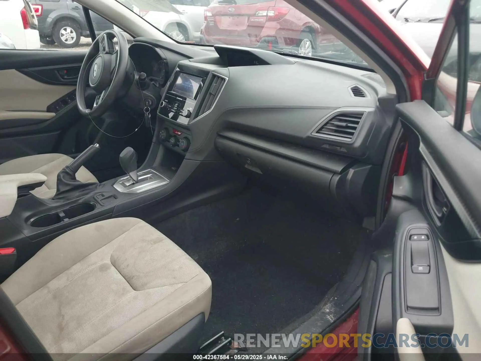 5 Photograph of a damaged car 4S3GKAA64K3628551 SUBARU IMPREZA 2019