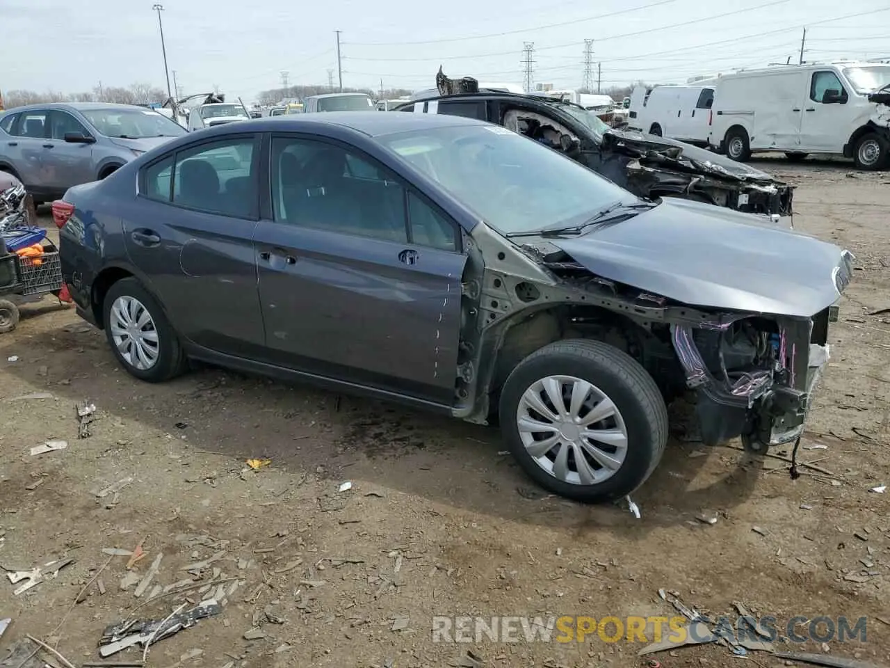 4 Photograph of a damaged car 4S3GKAA65K3606283 SUBARU IMPREZA 2019