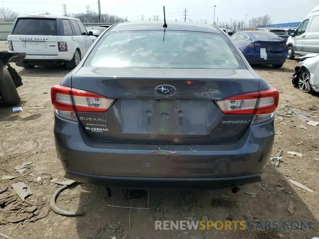 6 Photograph of a damaged car 4S3GKAA65K3606283 SUBARU IMPREZA 2019