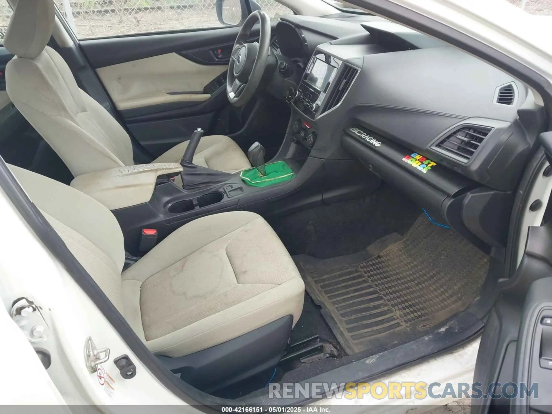 5 Photograph of a damaged car 4S3GKAA65K3617297 SUBARU IMPREZA 2019