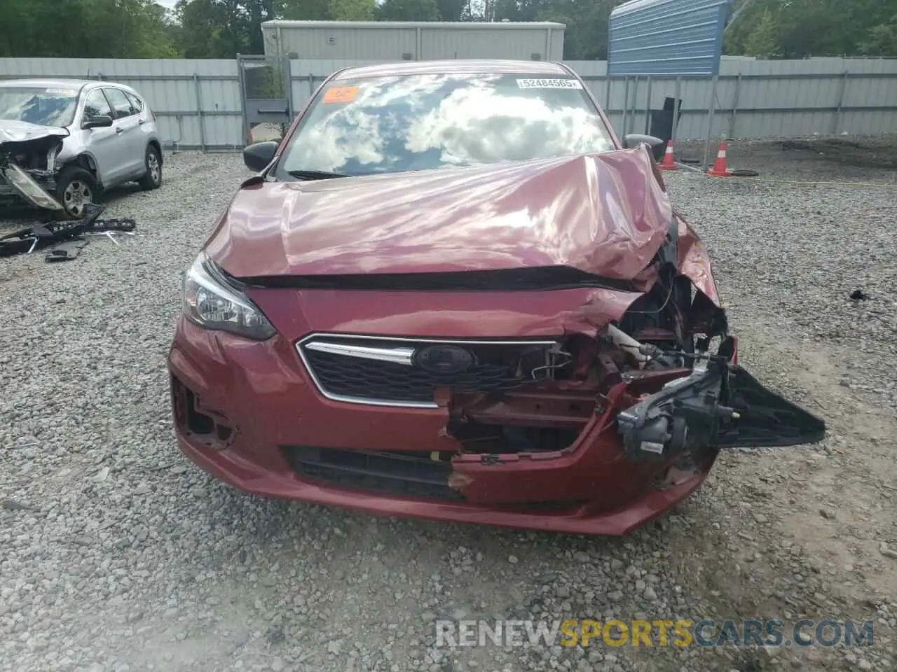 5 Photograph of a damaged car 4S3GKAA65K3621236 SUBARU IMPREZA 2019