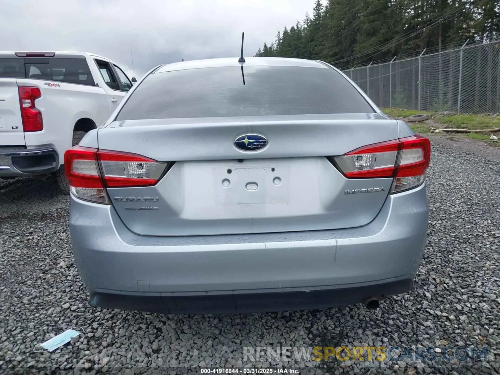 17 Photograph of a damaged car 4S3GKAA66K3608155 SUBARU IMPREZA 2019
