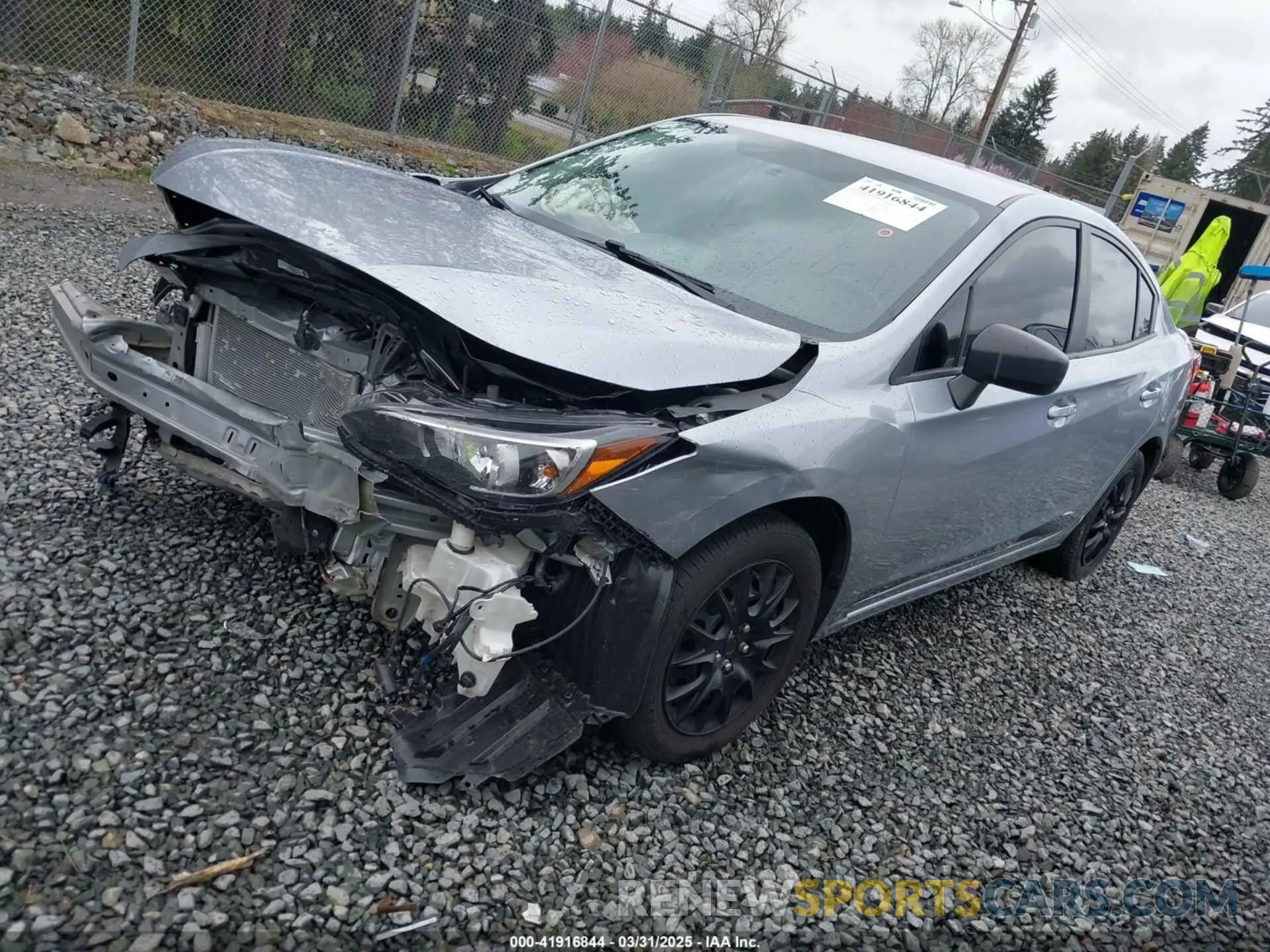 2 Photograph of a damaged car 4S3GKAA66K3608155 SUBARU IMPREZA 2019