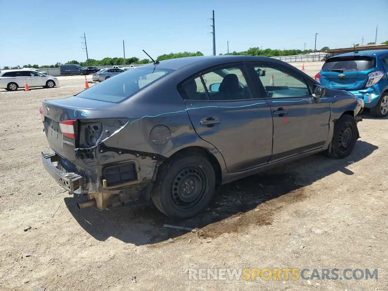 3 Photograph of a damaged car 4S3GKAA66K3618572 SUBARU IMPREZA 2019
