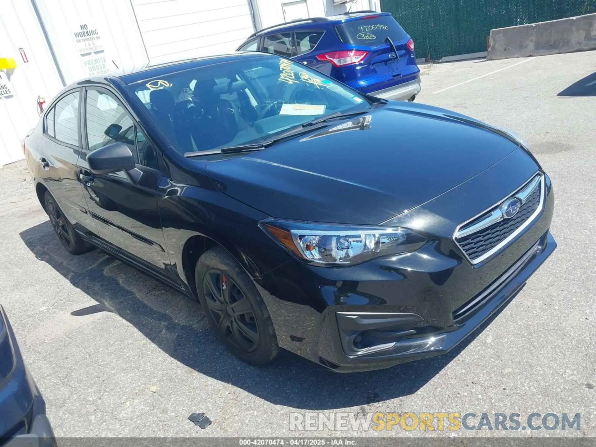 1 Photograph of a damaged car 4S3GKAA66K3624212 SUBARU IMPREZA 2019