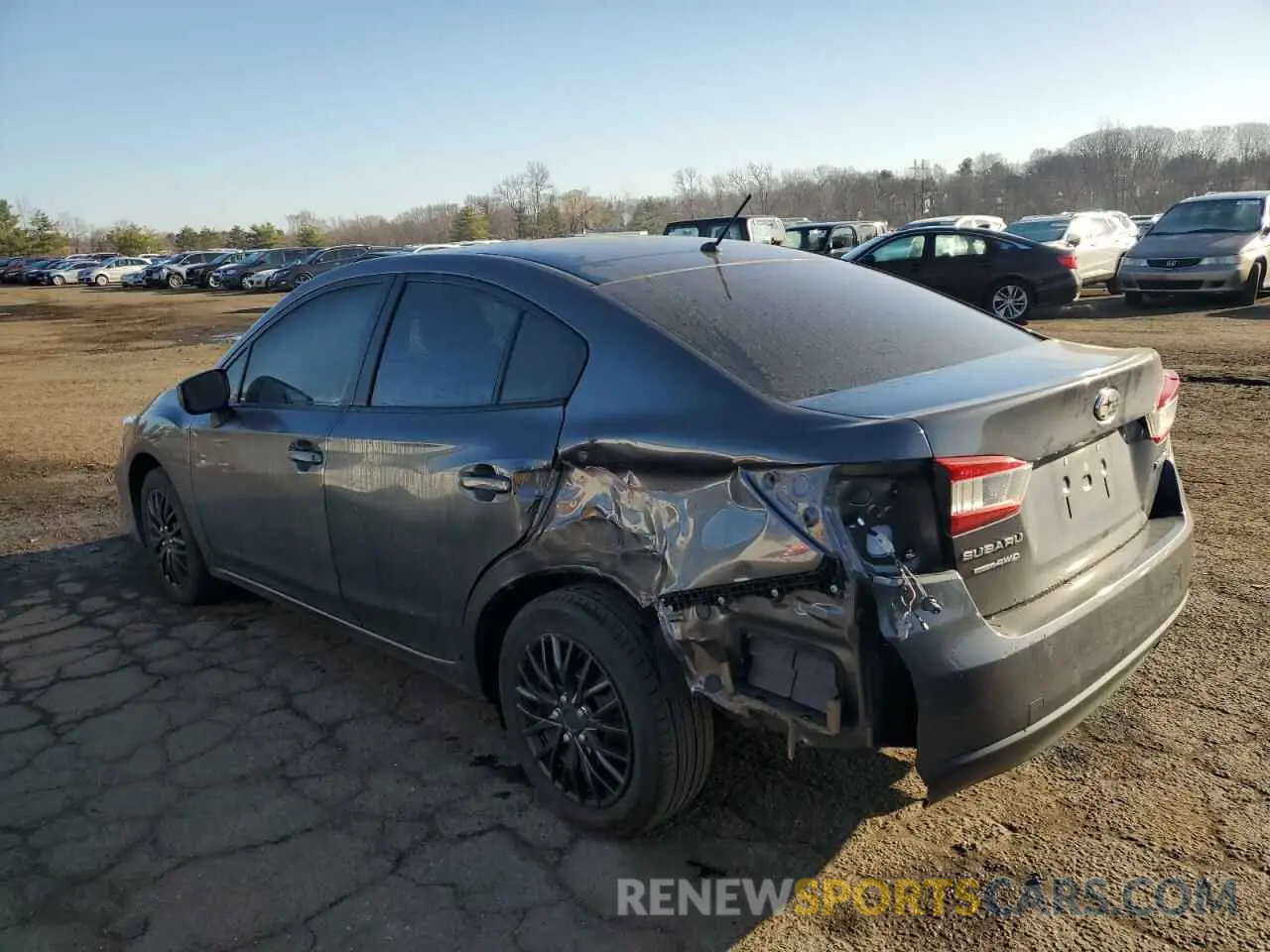 2 Photograph of a damaged car 4S3GKAA67K3603837 SUBARU IMPREZA 2019