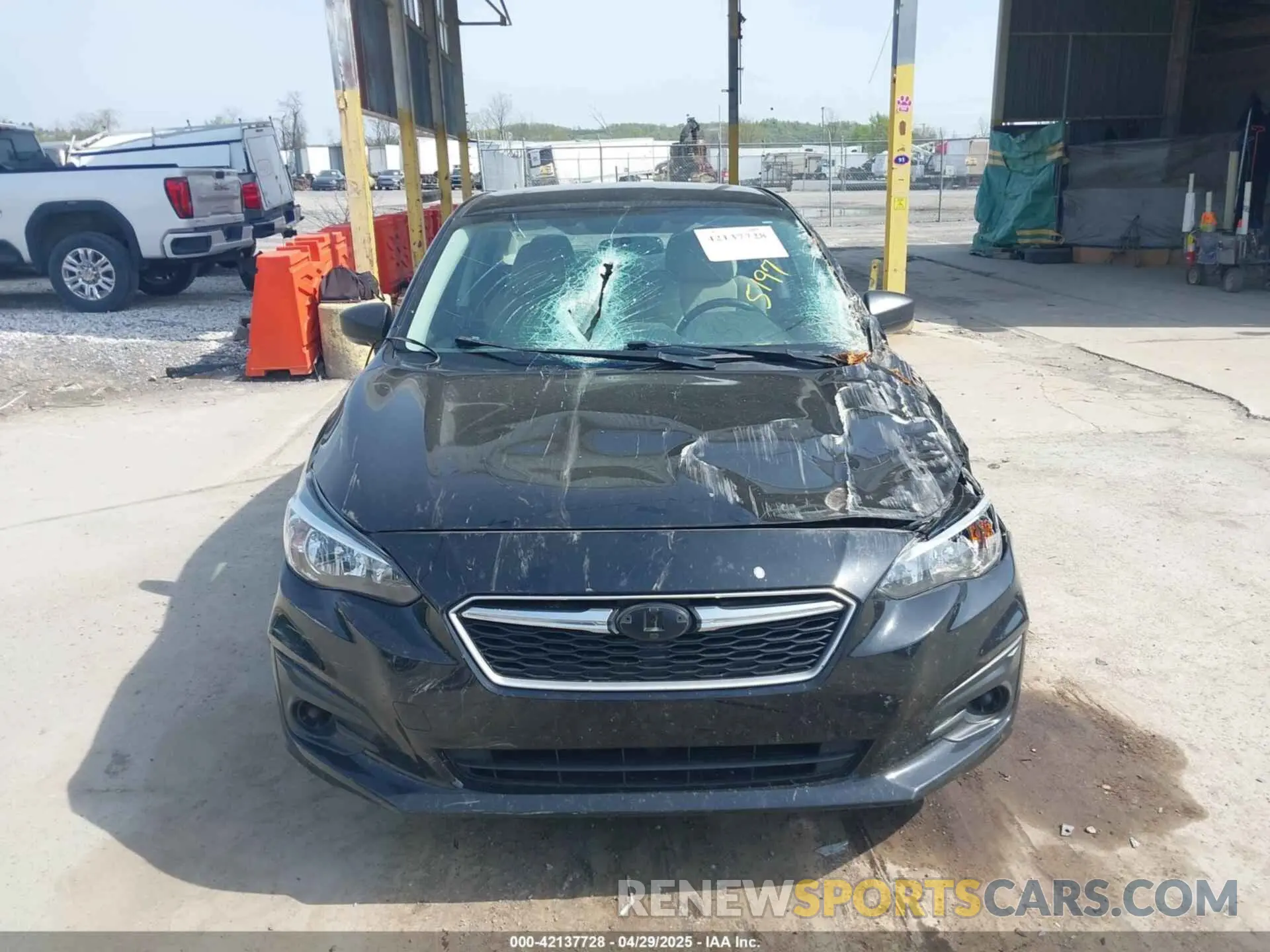 12 Photograph of a damaged car 4S3GKAA67K3605197 SUBARU IMPREZA 2019