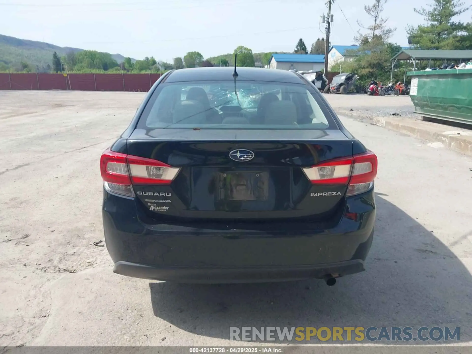 16 Photograph of a damaged car 4S3GKAA67K3605197 SUBARU IMPREZA 2019