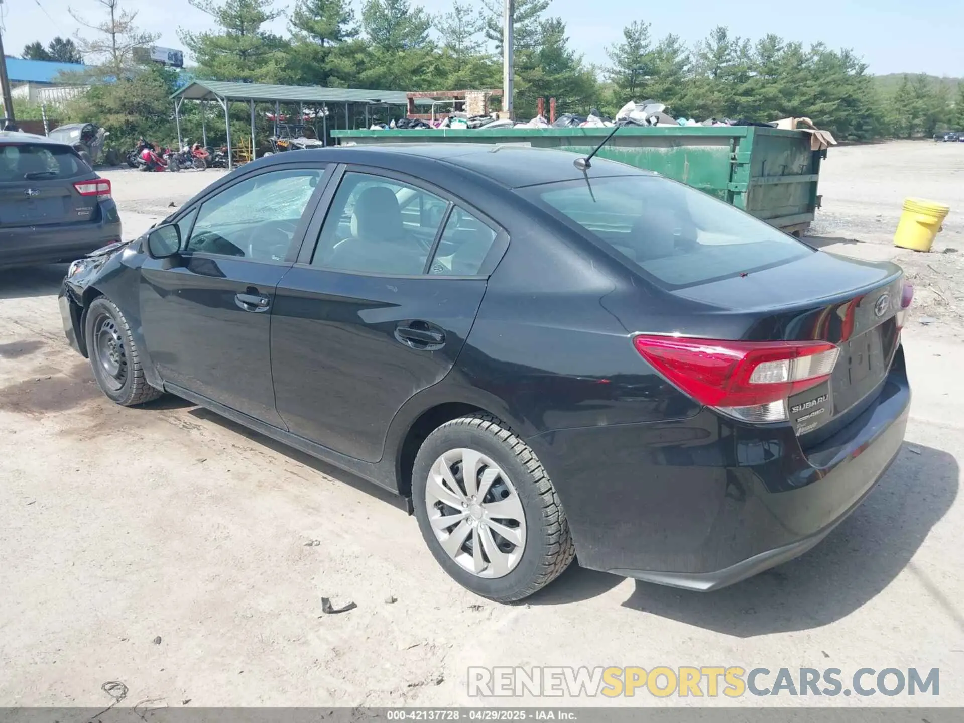 3 Photograph of a damaged car 4S3GKAA67K3605197 SUBARU IMPREZA 2019