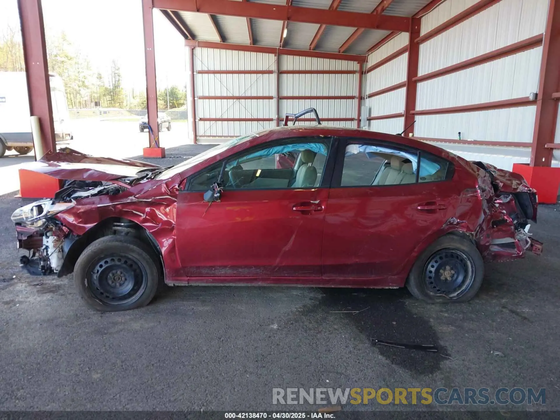 14 Photograph of a damaged car 4S3GKAA68K3620310 SUBARU IMPREZA 2019