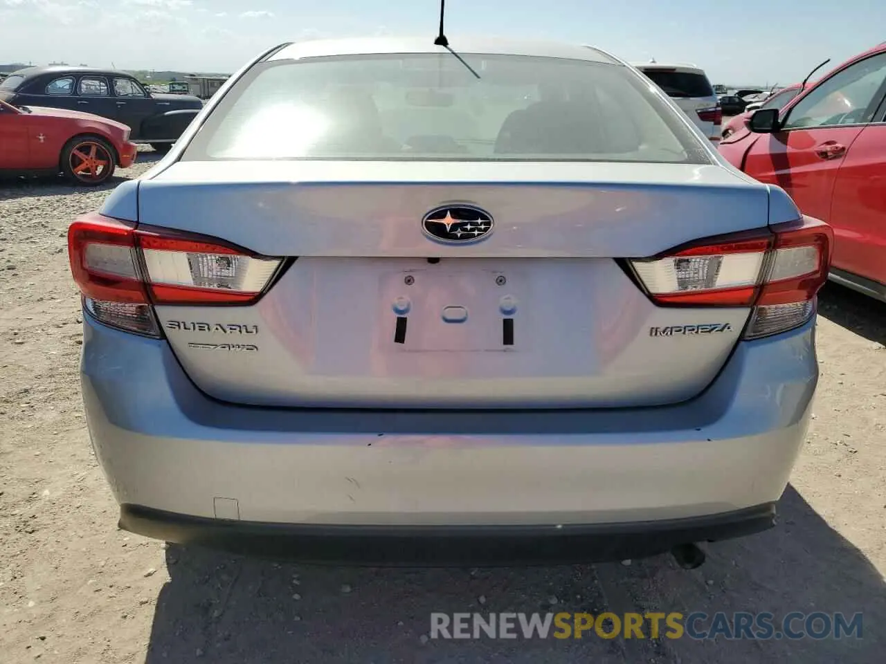 6 Photograph of a damaged car 4S3GKAA69K1627519 SUBARU IMPREZA 2019