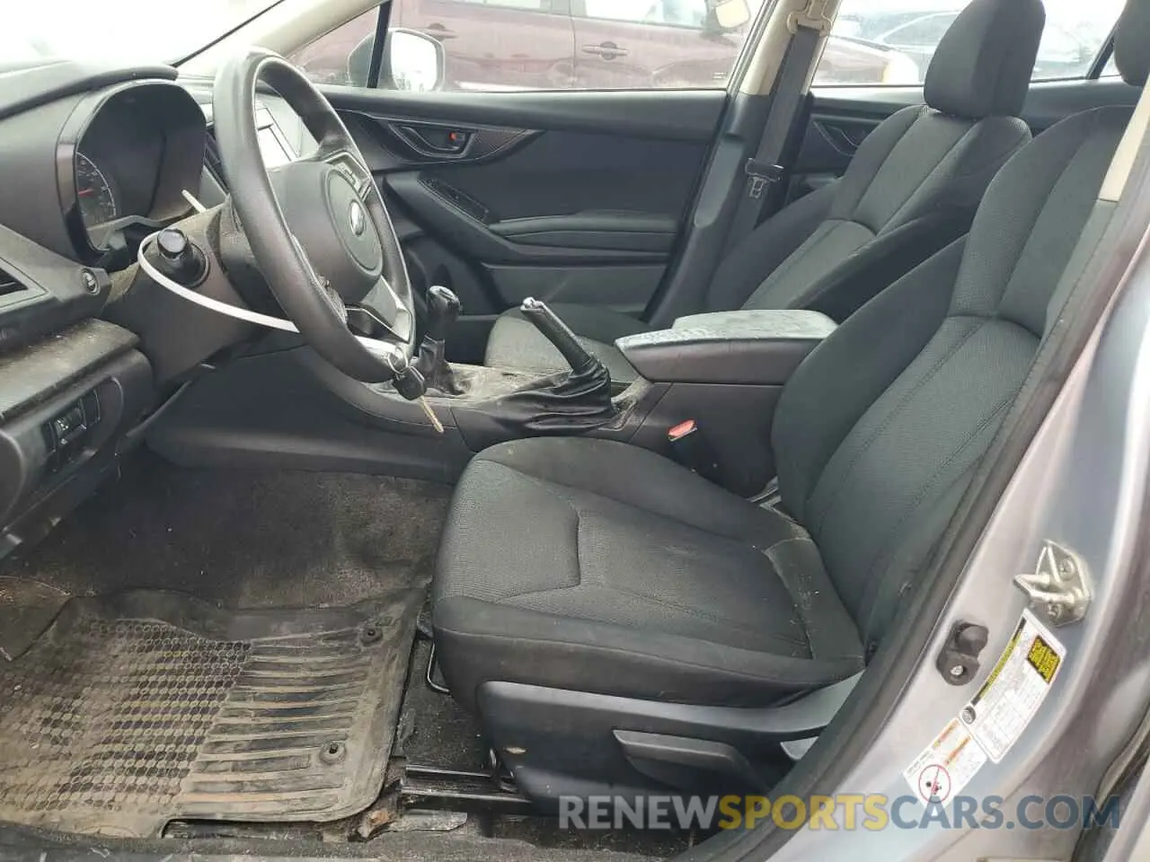 7 Photograph of a damaged car 4S3GKAA69K1627519 SUBARU IMPREZA 2019