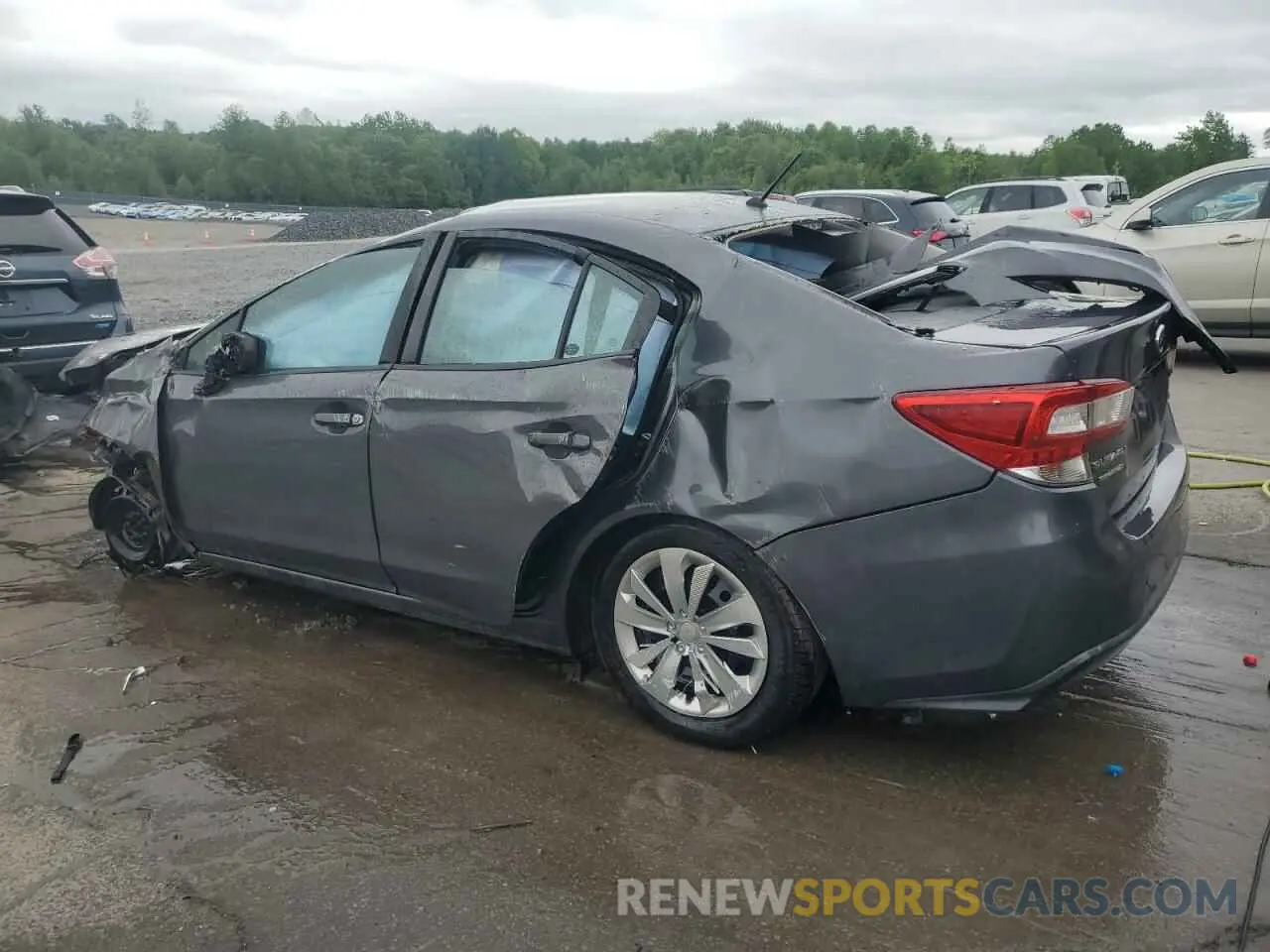 2 Photograph of a damaged car 4S3GKAA69K3605072 SUBARU IMPREZA 2019