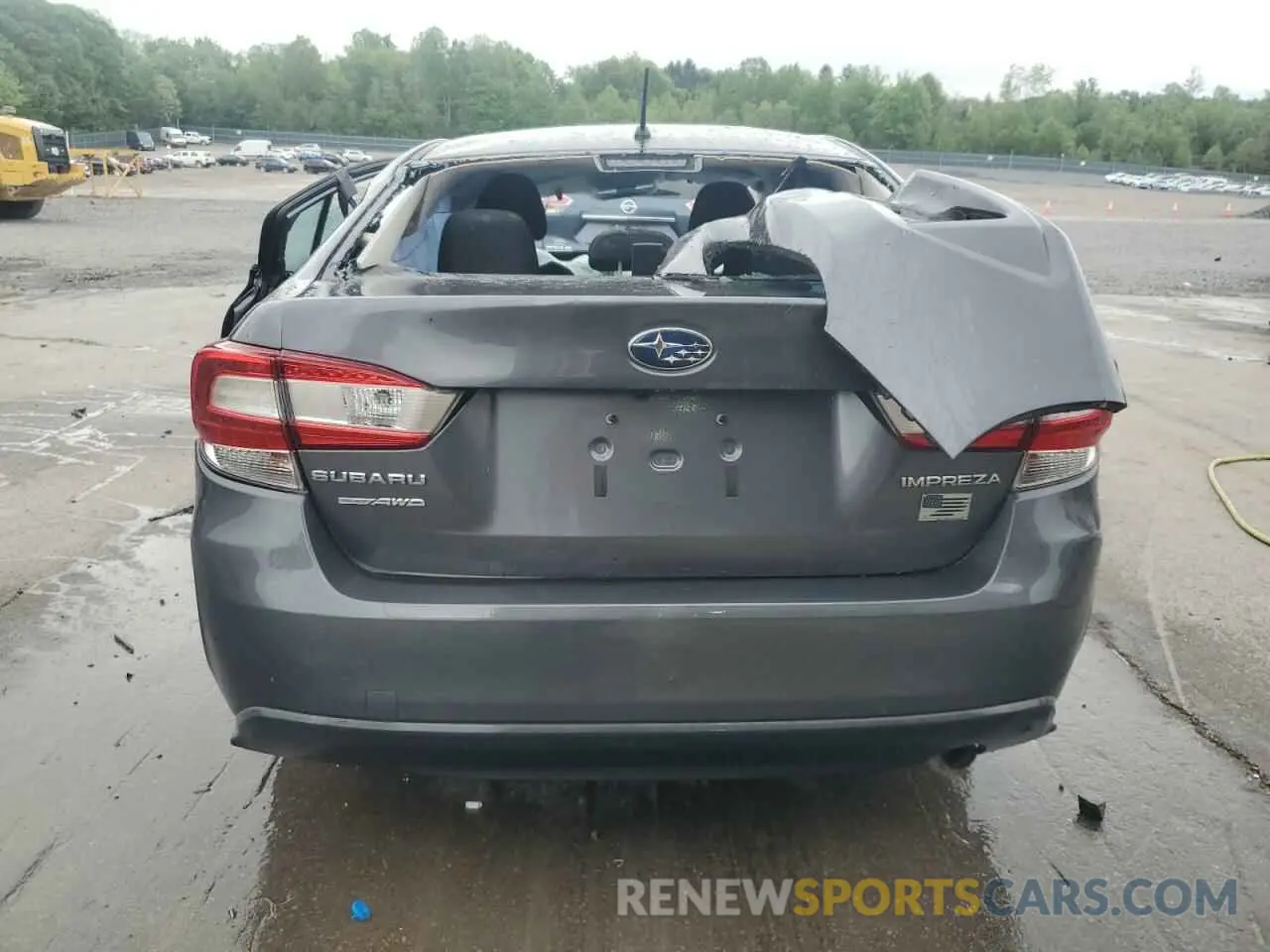 6 Photograph of a damaged car 4S3GKAA69K3605072 SUBARU IMPREZA 2019