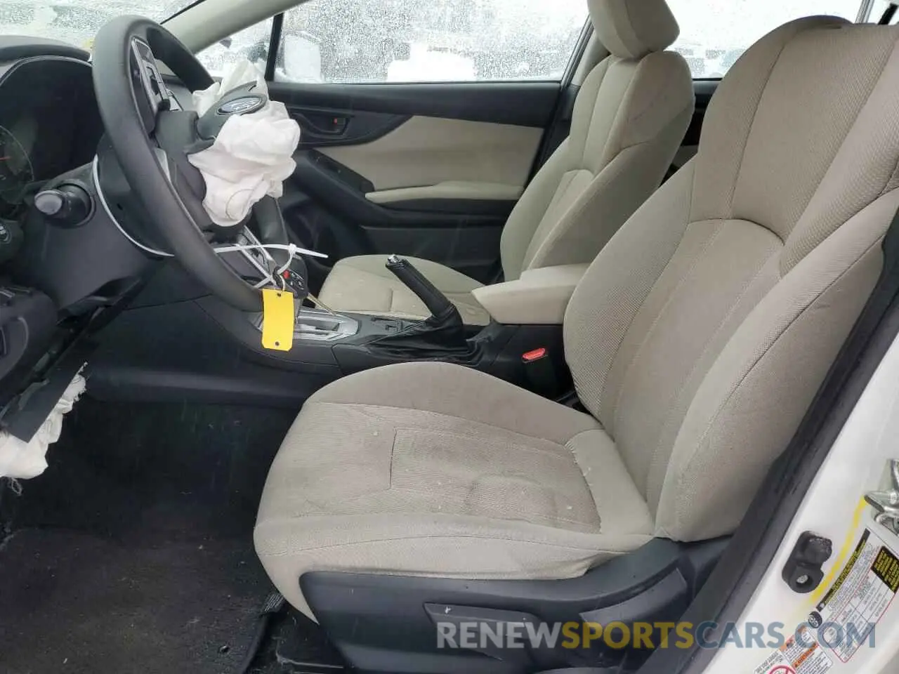 7 Photograph of a damaged car 4S3GKAA69K3606982 SUBARU IMPREZA 2019