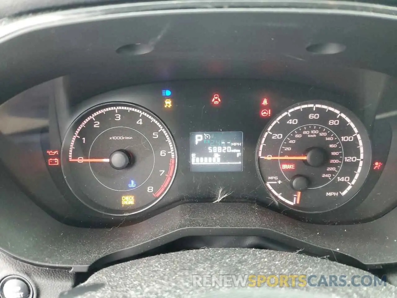 9 Photograph of a damaged car 4S3GKAA69K3606982 SUBARU IMPREZA 2019