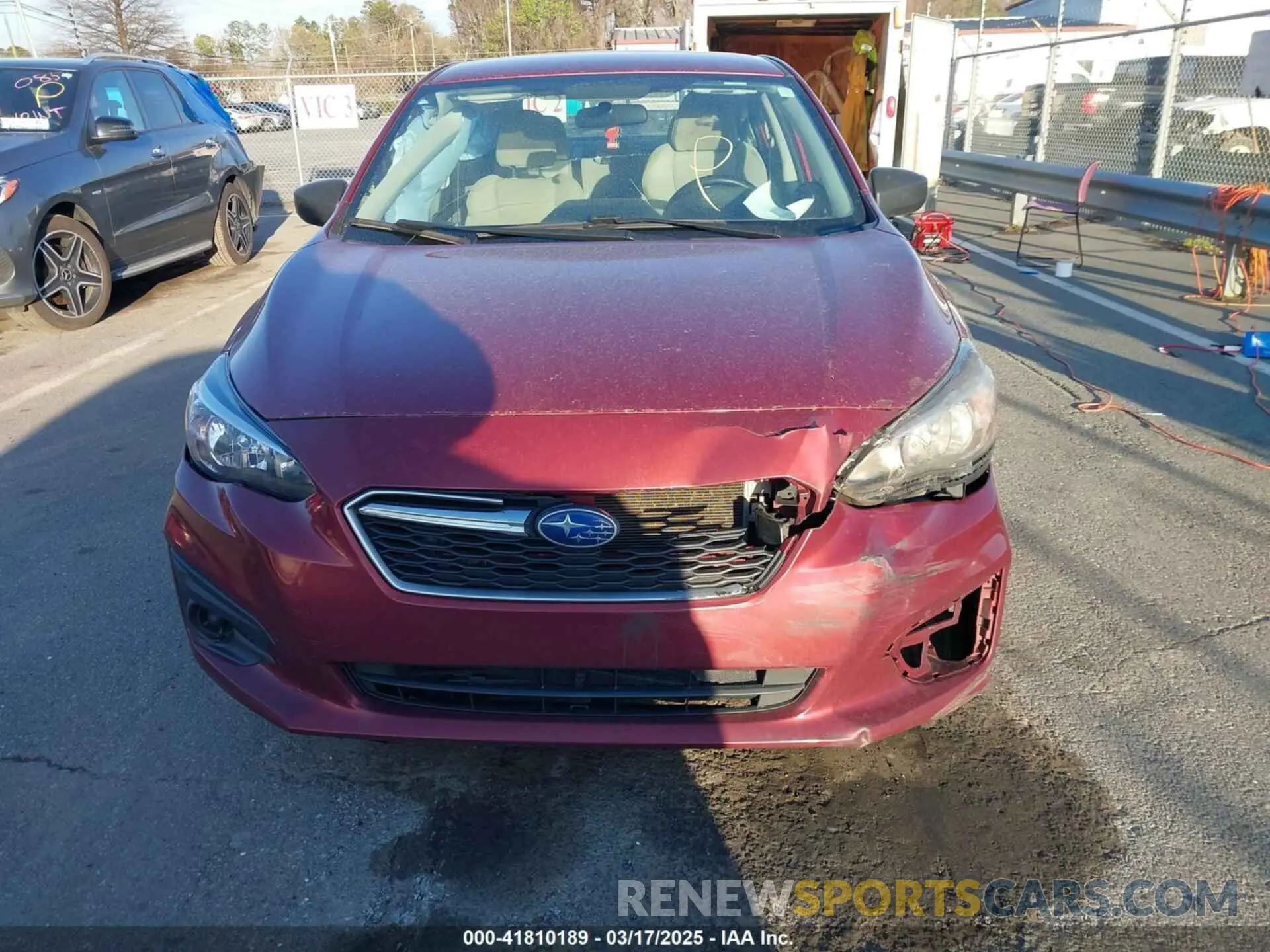 12 Photograph of a damaged car 4S3GKAA69K3613995 SUBARU IMPREZA 2019
