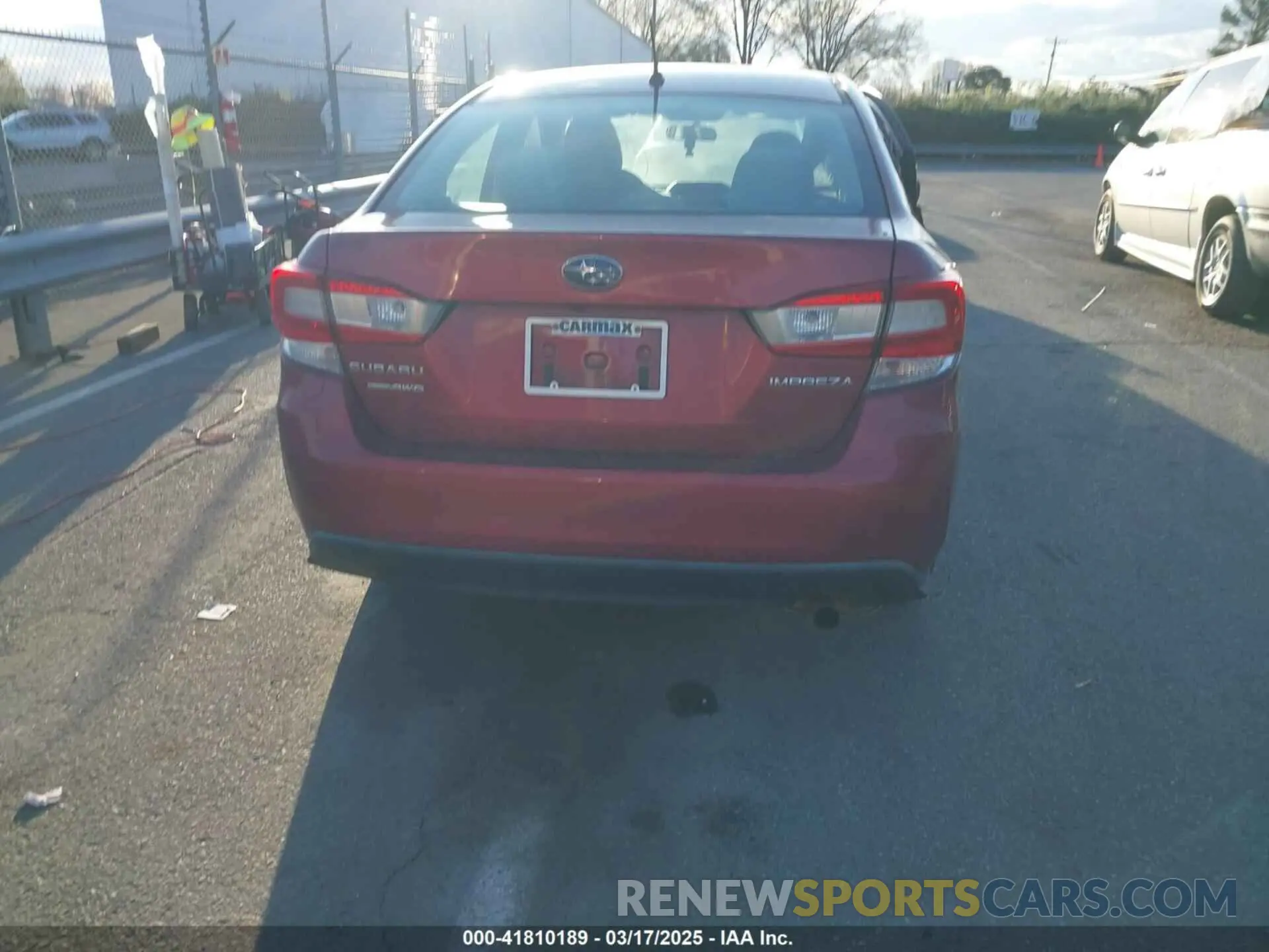 16 Photograph of a damaged car 4S3GKAA69K3613995 SUBARU IMPREZA 2019