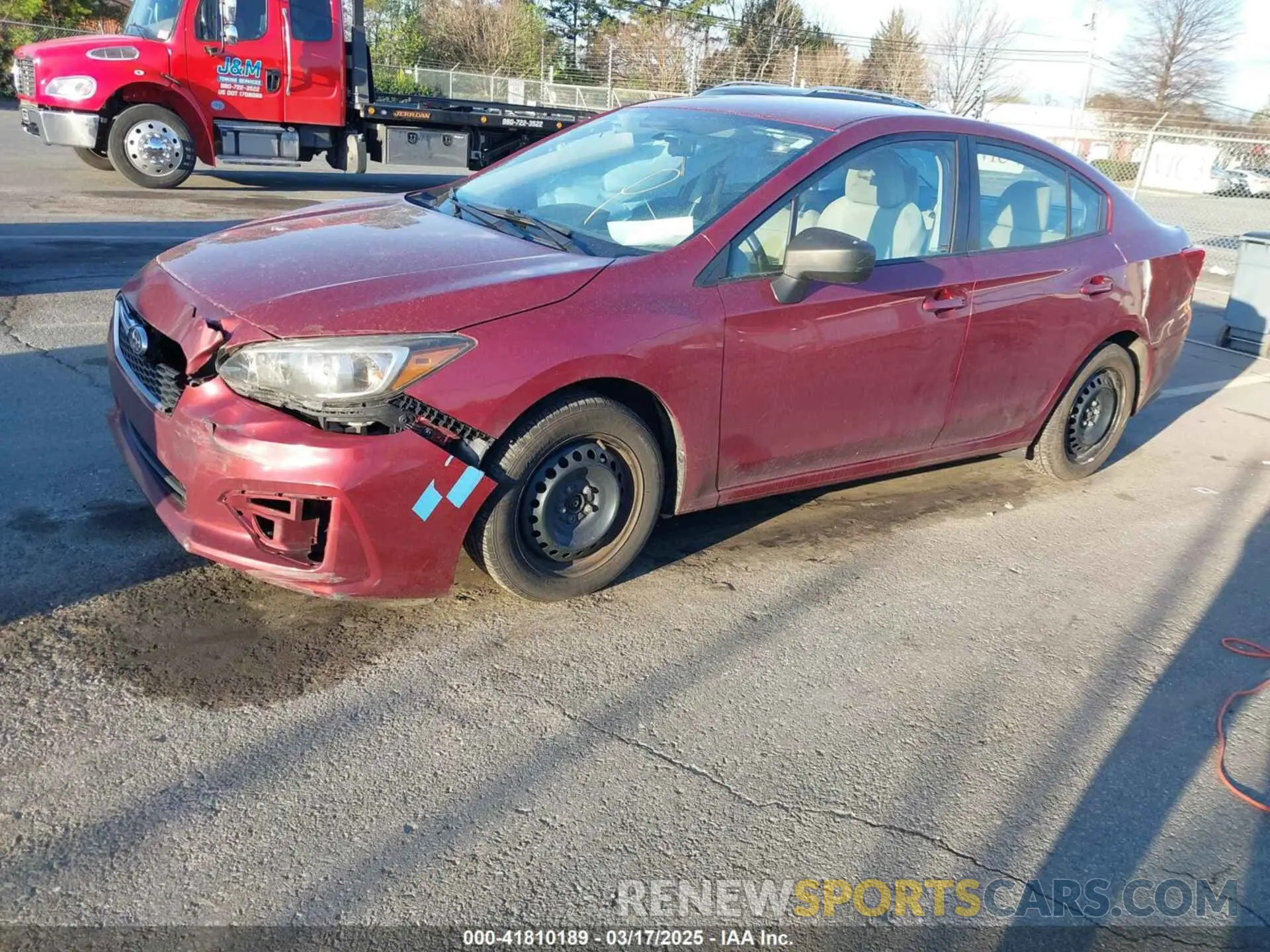 2 Photograph of a damaged car 4S3GKAA69K3613995 SUBARU IMPREZA 2019
