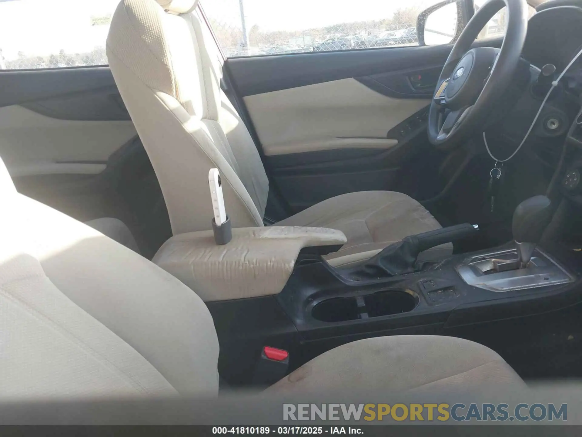 5 Photograph of a damaged car 4S3GKAA69K3613995 SUBARU IMPREZA 2019