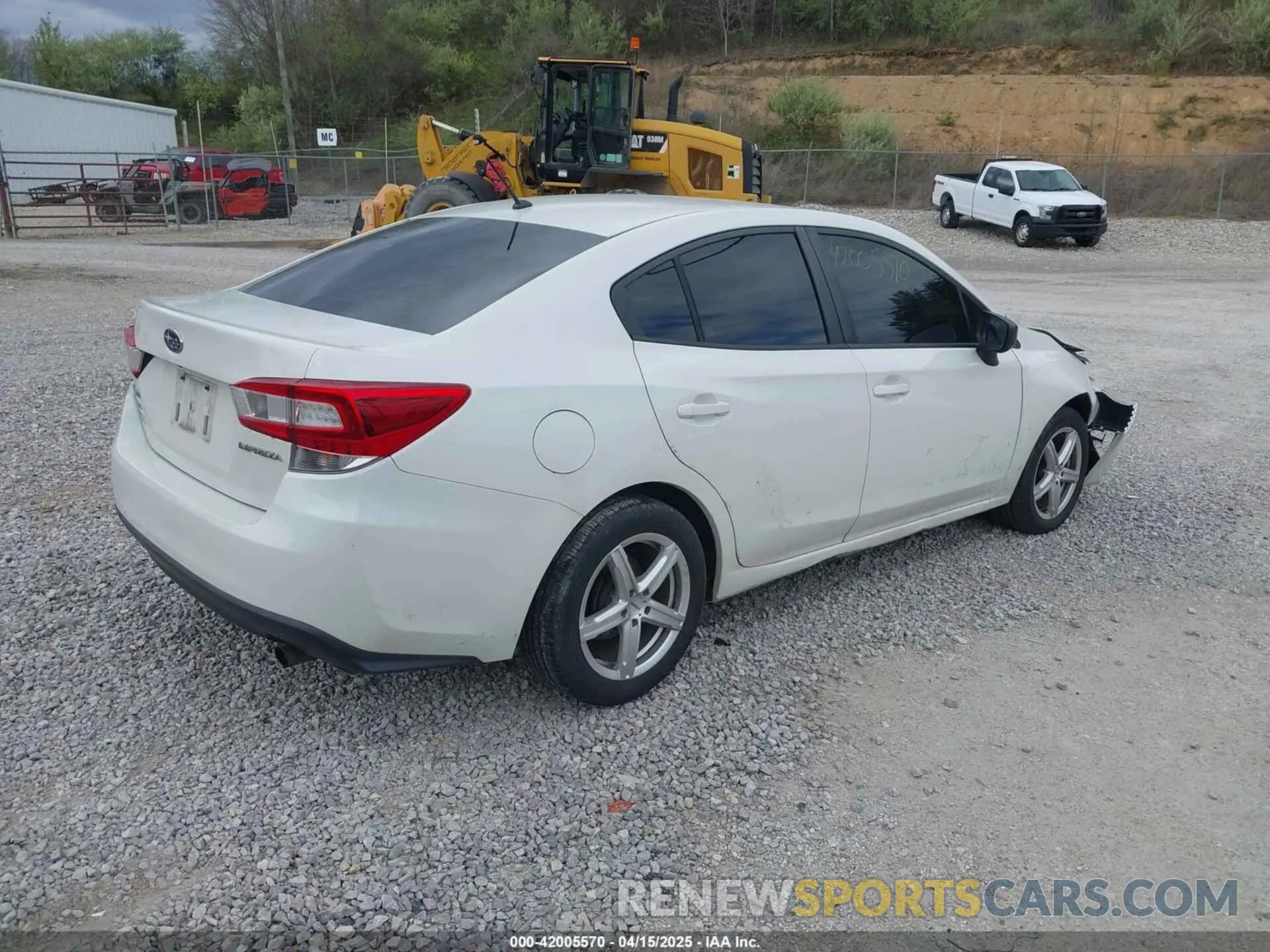 4 Photograph of a damaged car 4S3GKAA6XK3607624 SUBARU IMPREZA 2019