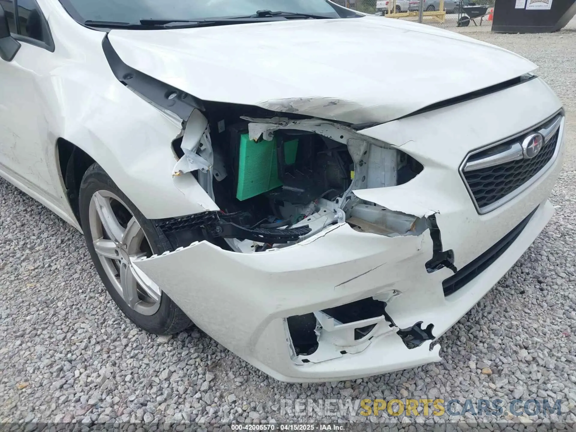 6 Photograph of a damaged car 4S3GKAA6XK3607624 SUBARU IMPREZA 2019