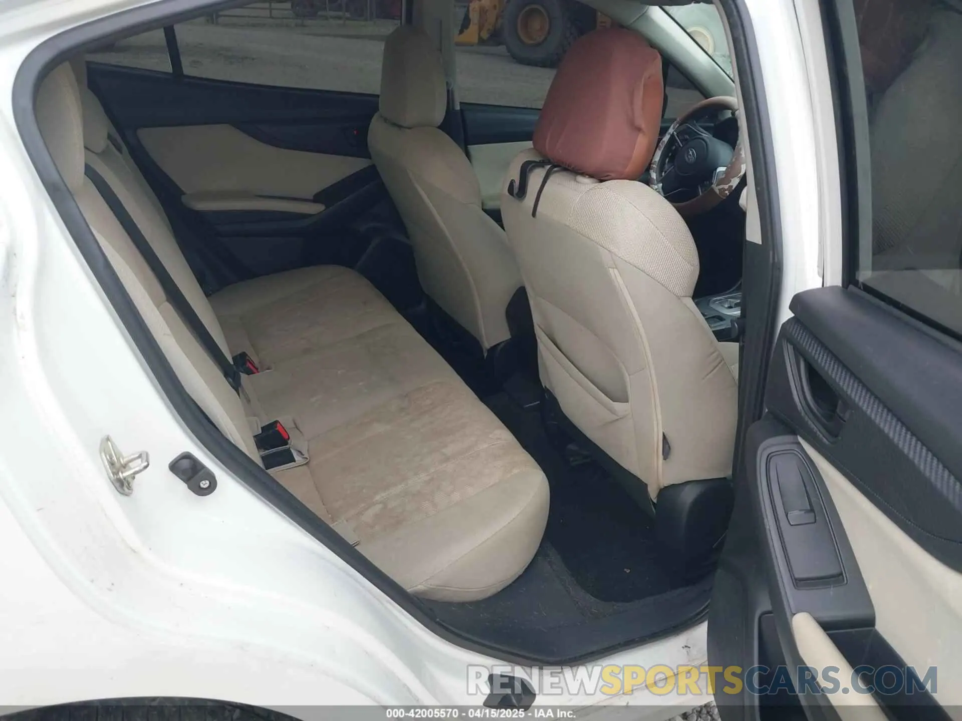 8 Photograph of a damaged car 4S3GKAA6XK3607624 SUBARU IMPREZA 2019