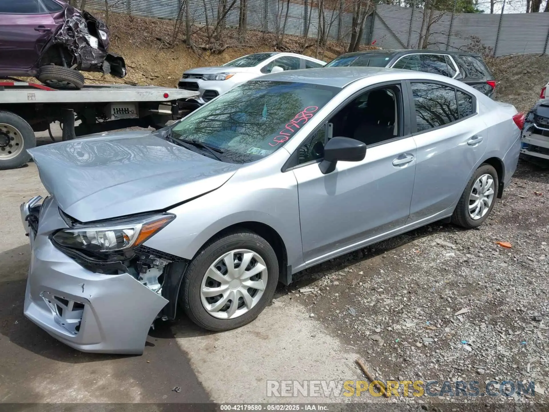 2 Photograph of a damaged car 4S3GKAA6XK3607865 SUBARU IMPREZA 2019