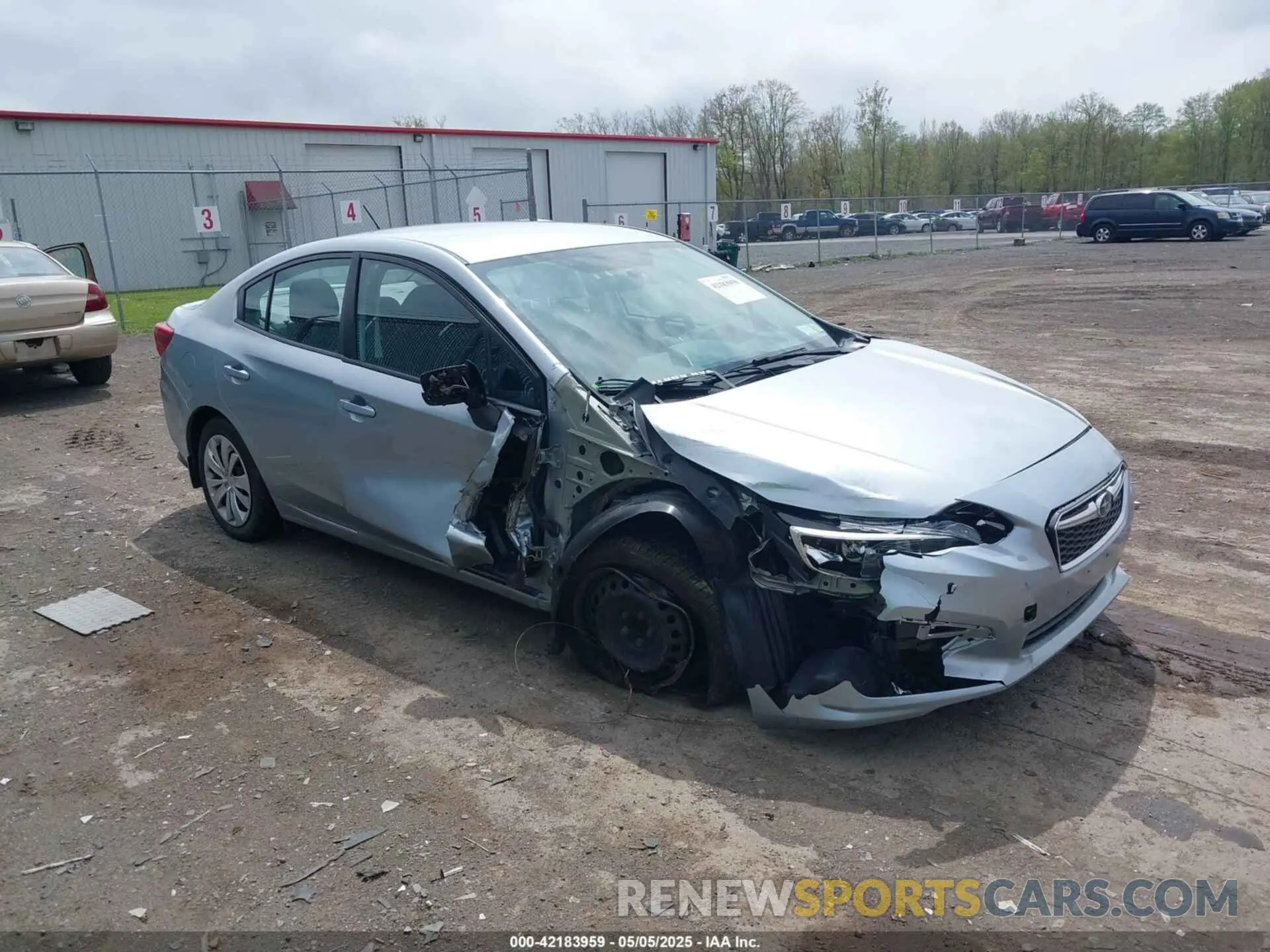 1 Photograph of a damaged car 4S3GKAA6XK3610040 SUBARU IMPREZA 2019