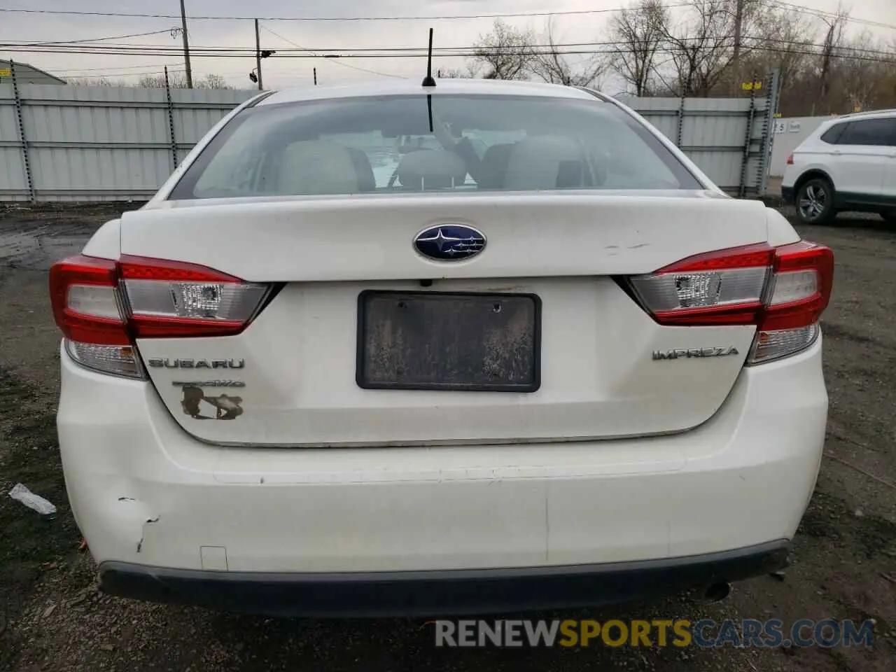 6 Photograph of a damaged car 4S3GKAB62K3601315 SUBARU IMPREZA 2019