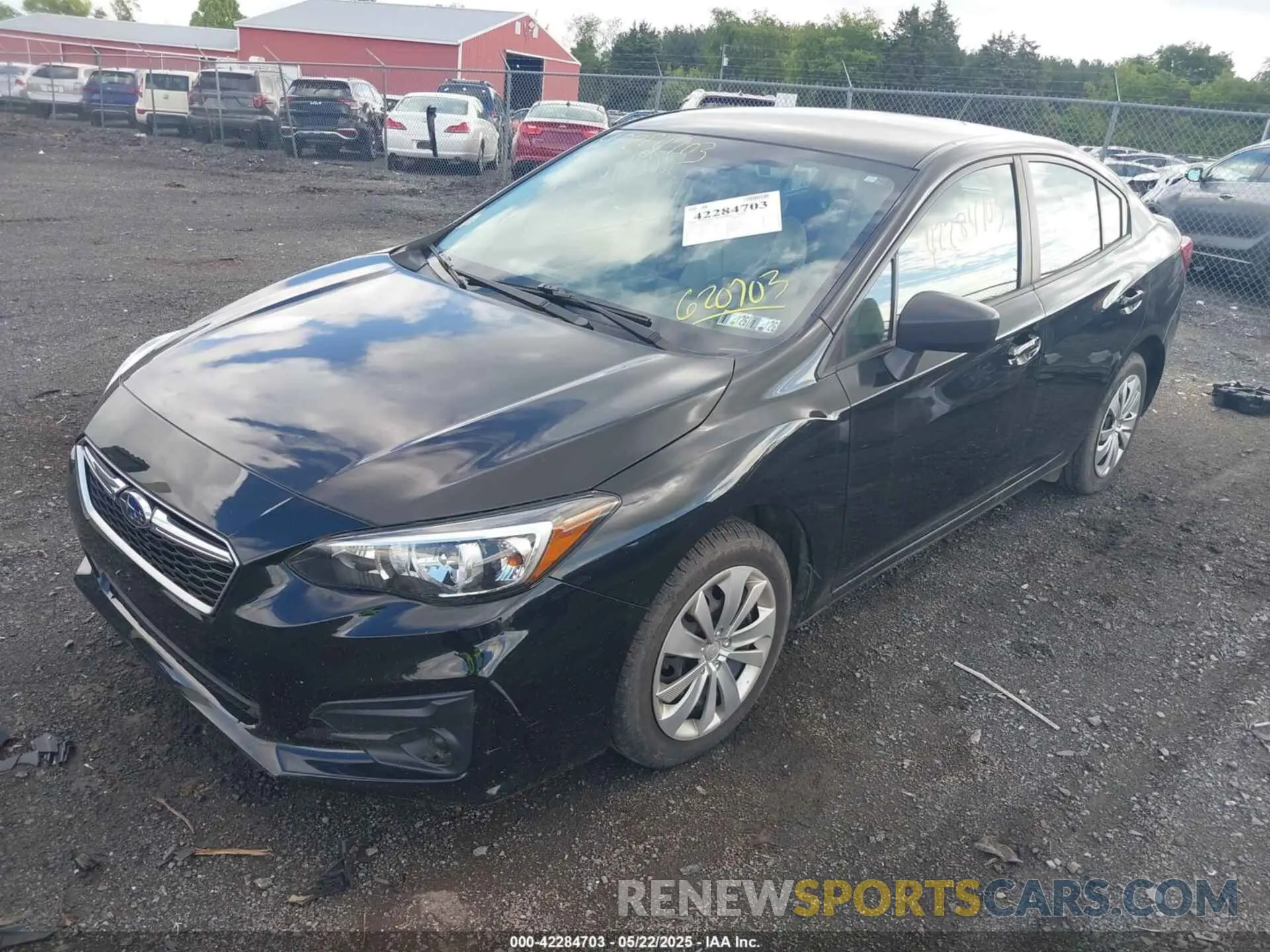 2 Photograph of a damaged car 4S3GKAB67K3620703 SUBARU IMPREZA 2019