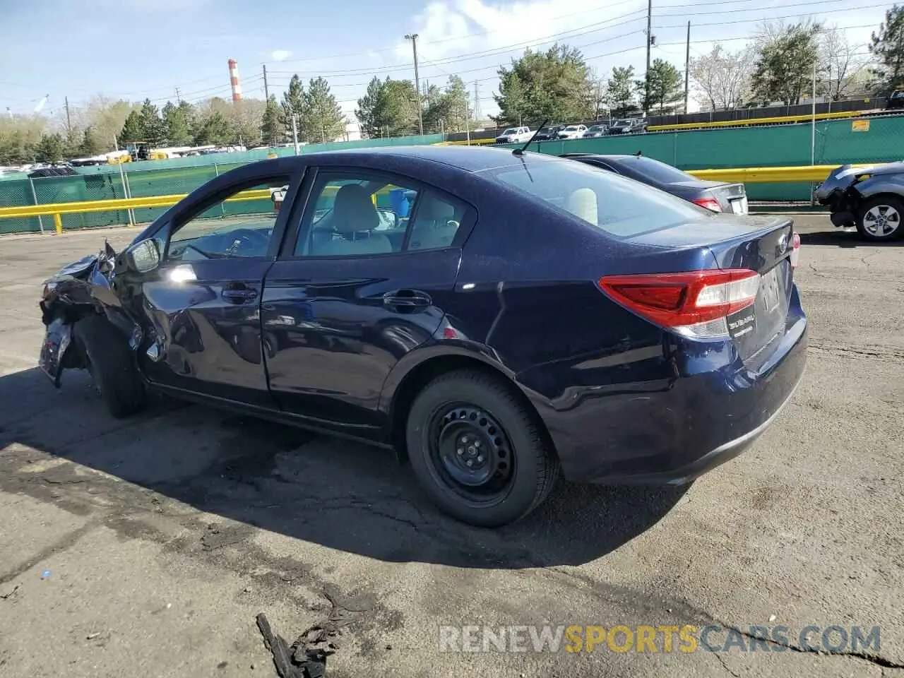 2 Photograph of a damaged car 4S3GKAB68K3622816 SUBARU IMPREZA 2019