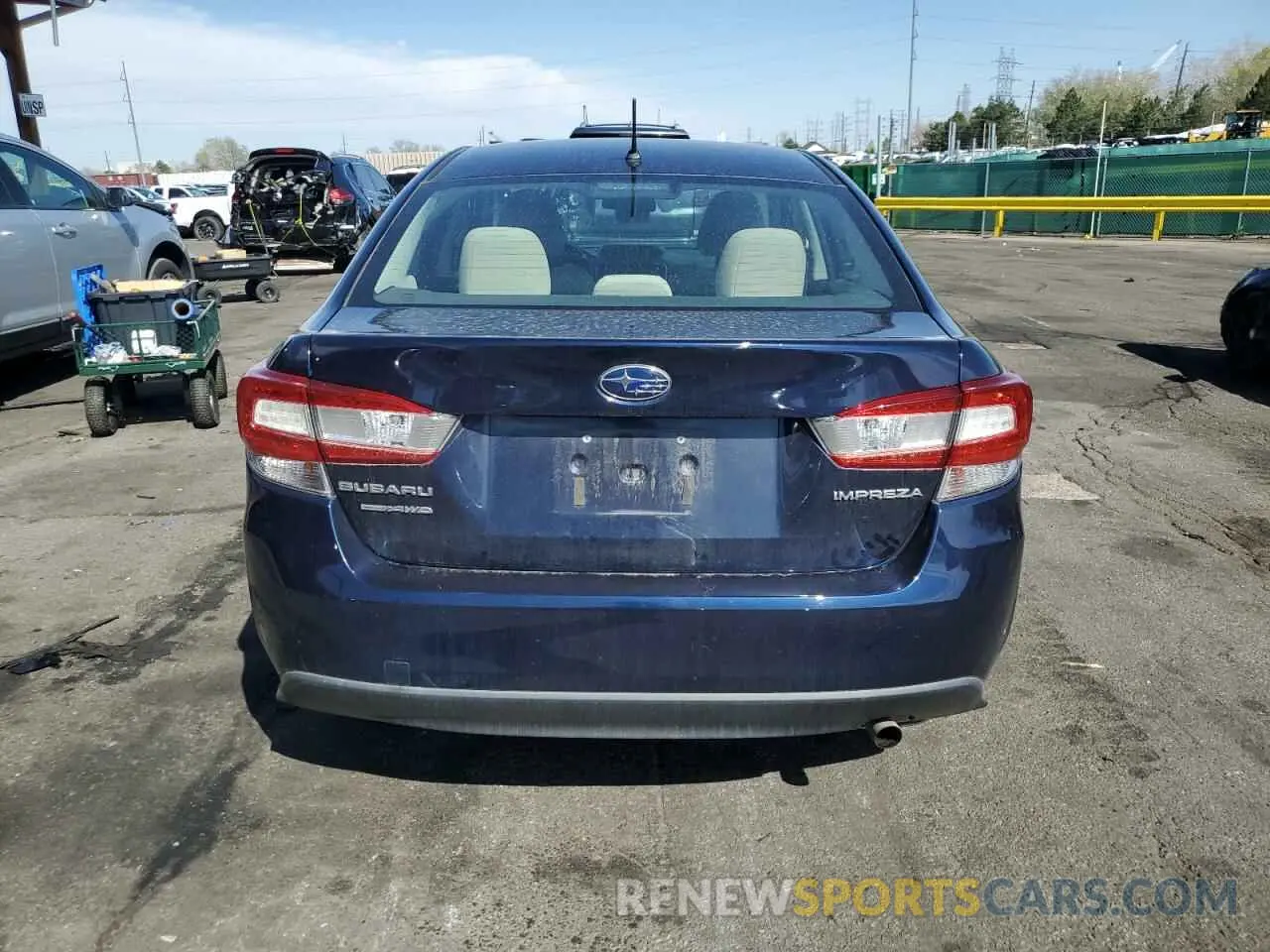 6 Photograph of a damaged car 4S3GKAB68K3622816 SUBARU IMPREZA 2019