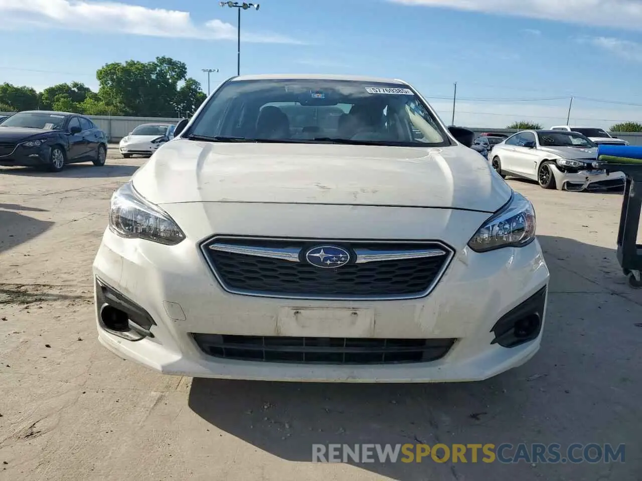 5 Photograph of a damaged car 4S3GKAB69K3605572 SUBARU IMPREZA 2019