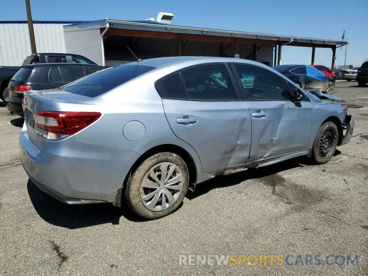 3 Photograph of a damaged car 4S3GKAB69K3607788 SUBARU IMPREZA 2019
