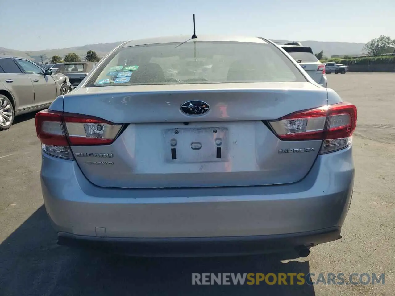 6 Photograph of a damaged car 4S3GKAB6XK3621375 SUBARU IMPREZA 2019