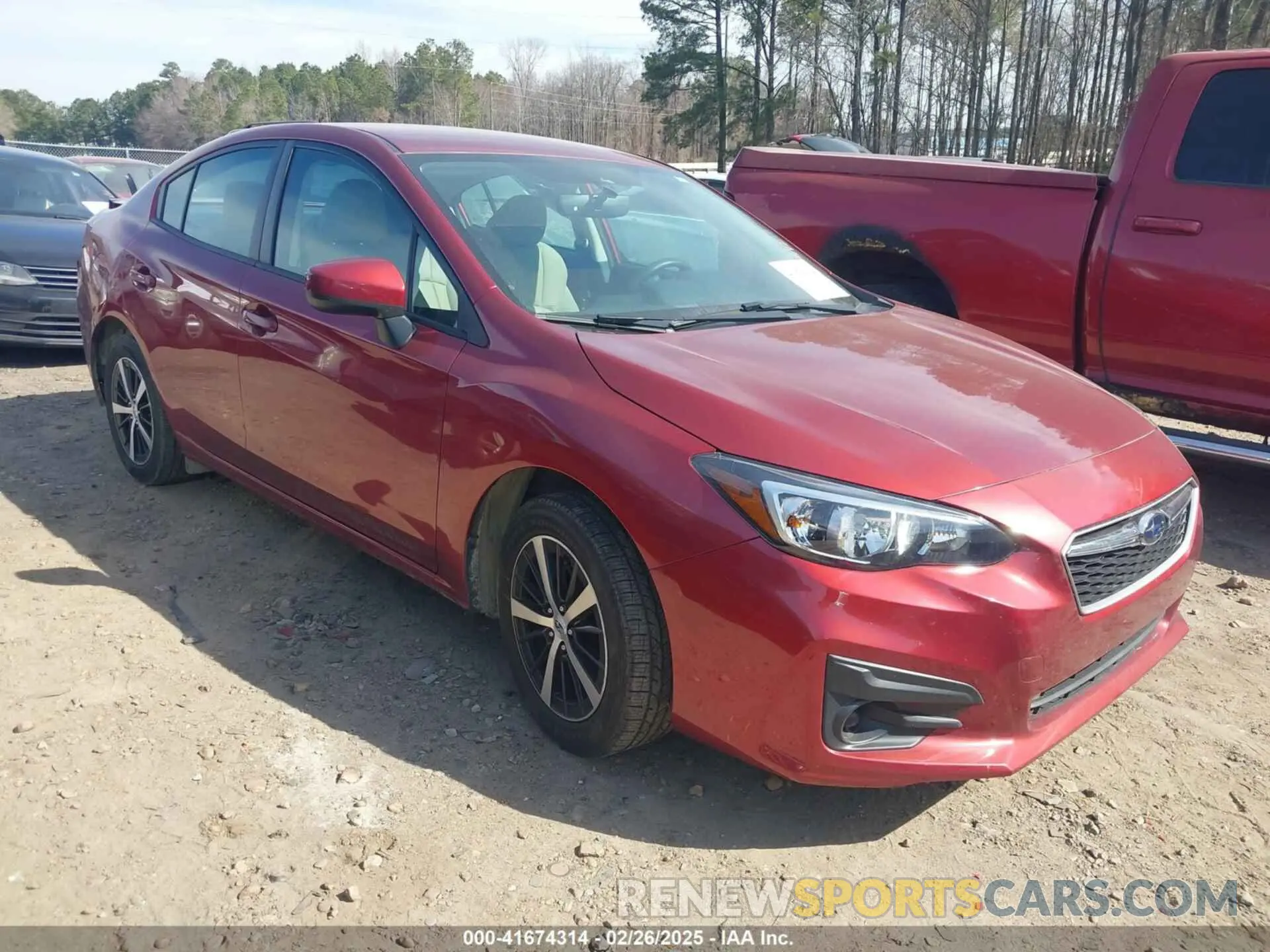 1 Photograph of a damaged car 4S3GKAC65K3610248 SUBARU IMPREZA 2019