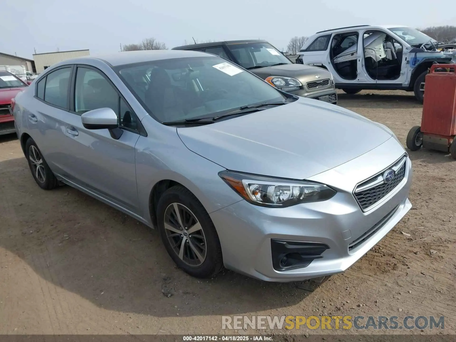 1 Photograph of a damaged car 4S3GKAC67K3625270 SUBARU IMPREZA 2019