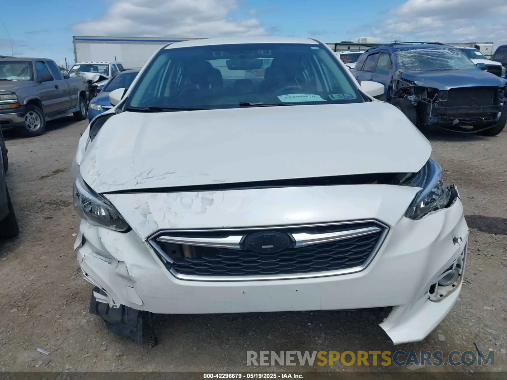12 Photograph of a damaged car 4S3GKAD60K3617042 SUBARU IMPREZA 2019